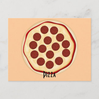 Tarjeta de receta Pepperoni Pizza