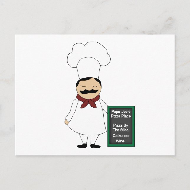 Tarjeta de receta Pizza #5 (Anverso)
