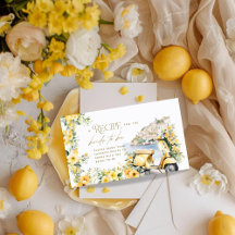 Tarjeta de Receta Positano Amalfi Vespa Ducha Brid