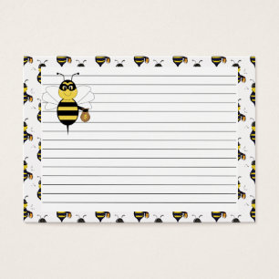 Tarjeta de receta RobBee Bumble Bee