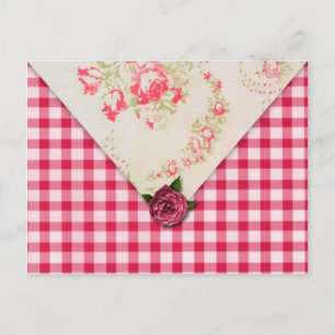 Tarjeta de receta Rosa de moda