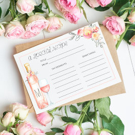 Tarjeta de receta Rosé Bridal Brunch