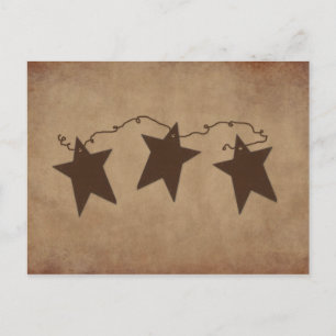 Tarjeta de receta Rusty Stars