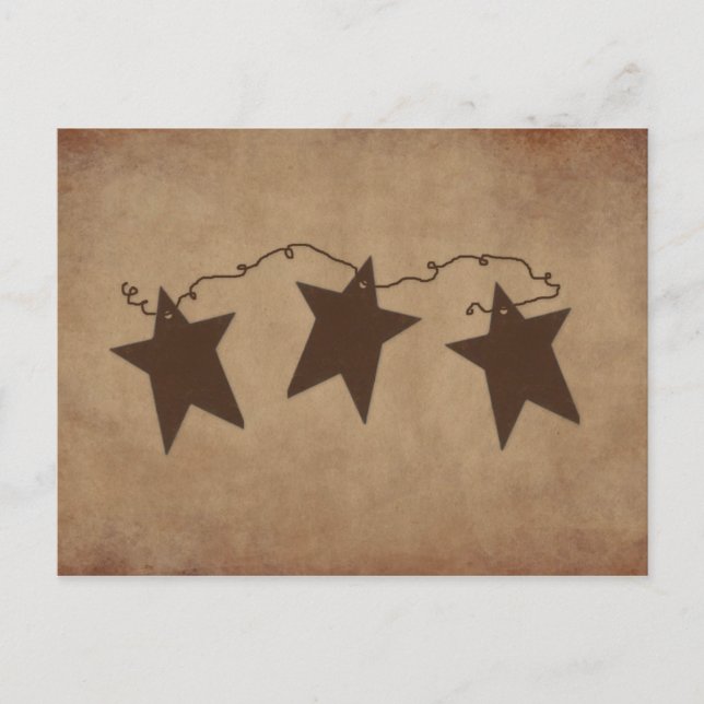 Tarjeta de receta Rusty Stars (Anverso)