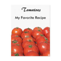 Tarjeta de receta - Tomates