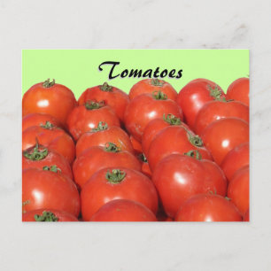 Tarjeta de receta - Tomates