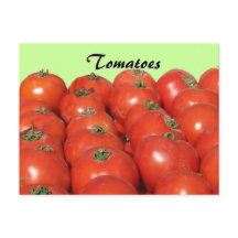 Tarjeta de receta - Tomates
