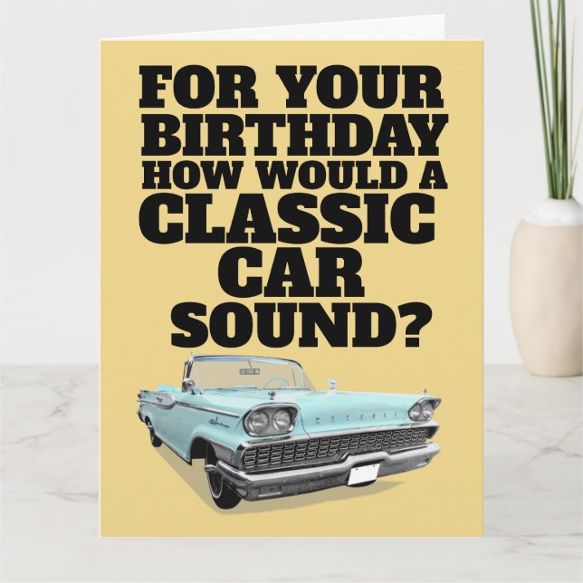 TARJETA DE RECIBIMIENTO DE CUMPLEAÑOS CLÁSICOS (Anverso)