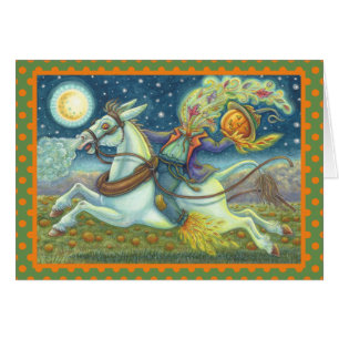 TARJETA DE RECIBIMIENTO DE ESCARECIDA DE HORSEMA S