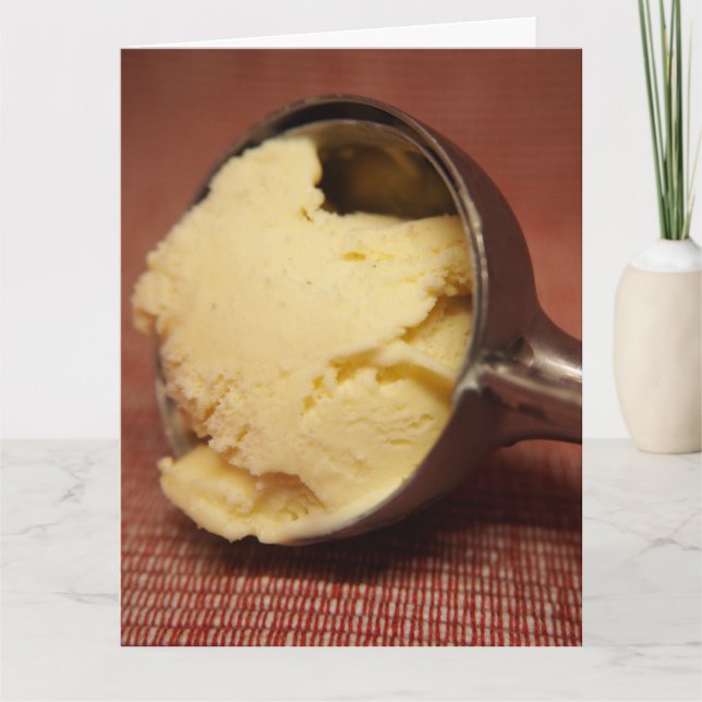 TARJETA DE RECIBIMIENTO DE HIELO DE VANILLA (Anverso)