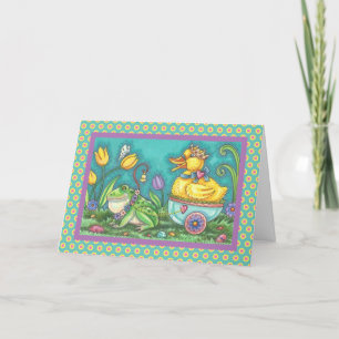 TARJETA DE RECIBIMIENTO DE LA NOTA MÁS FROG & DUCK