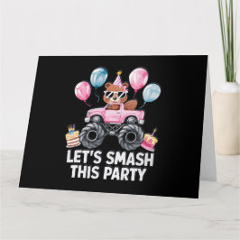 TARJETA DE RECIBIMIENTO DEL CUMPLEAÑOS PARA CHICAS