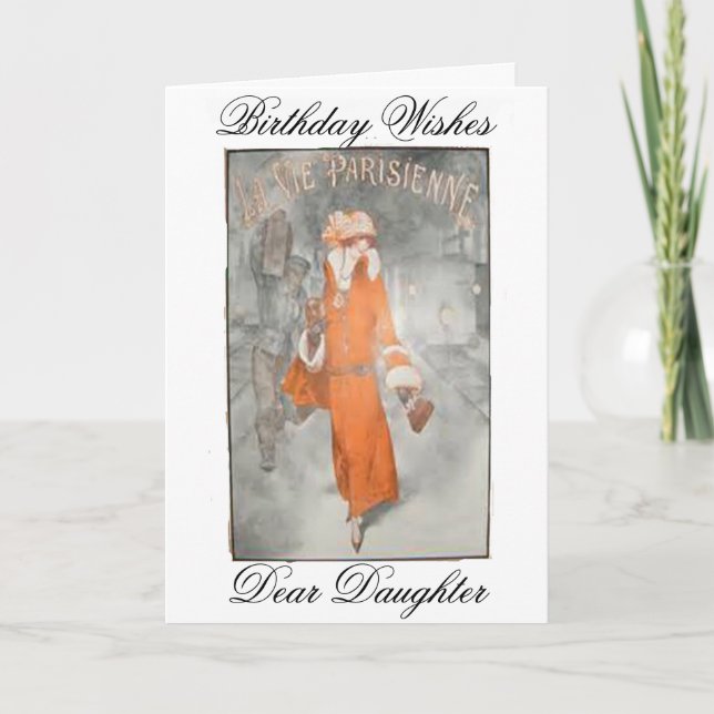 TARJETA DE RECIBIMIENTO PARA HIJAS (Anverso)