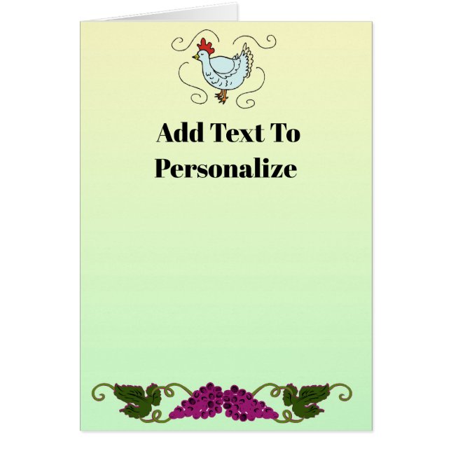 Tarjeta de recibo 2 (Frente)