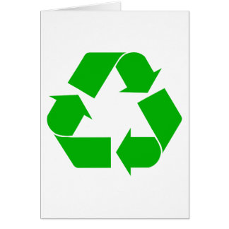 Tarjeta de reciclaje