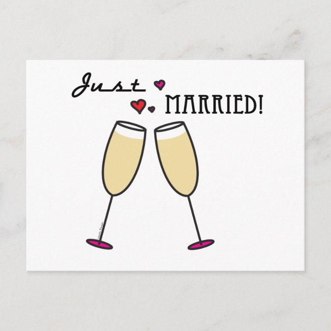 Tarjeta de recién casados (Anverso)