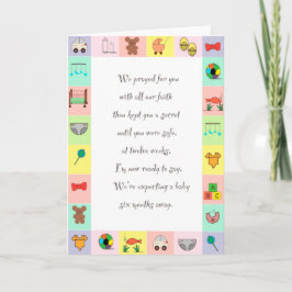 tarjeta de recién nacido