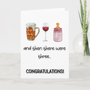 Tarjeta de Recién nacido de felicitación