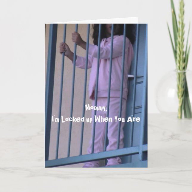 Tarjeta de recluso cristiano con mensaje de gospel (Anverso)