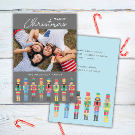 TARJETA DE RECOGIDA DE FOTOS DE NUTCRACKER navidad