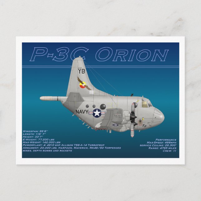 Tarjeta de recolector de Orion P3C (Anverso)