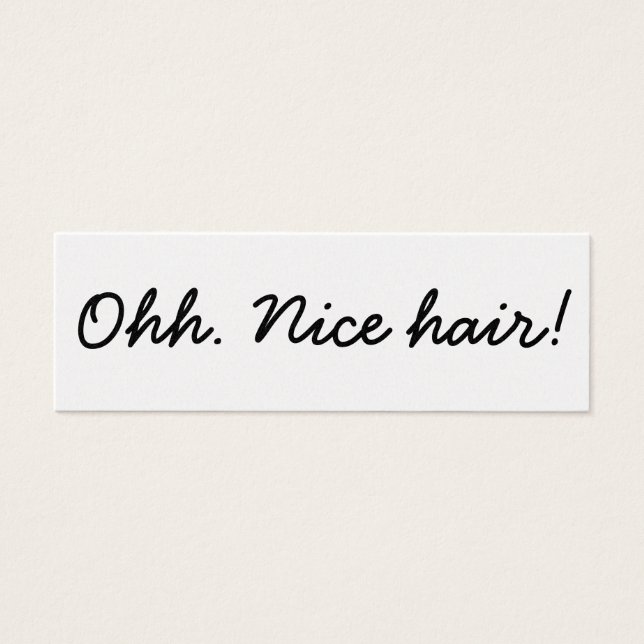 Tarjeta de recomendación (Frente)