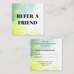 TARJETA DE RECOMENDACIÓN