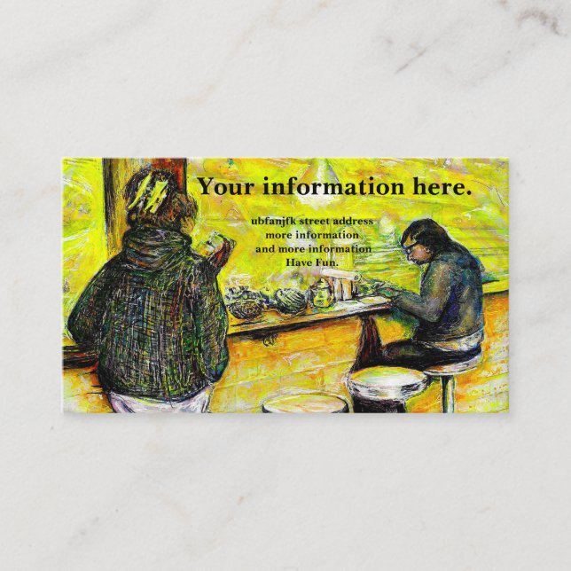 Tarjeta De Recomendación A Day Off from Crazy (Anverso)