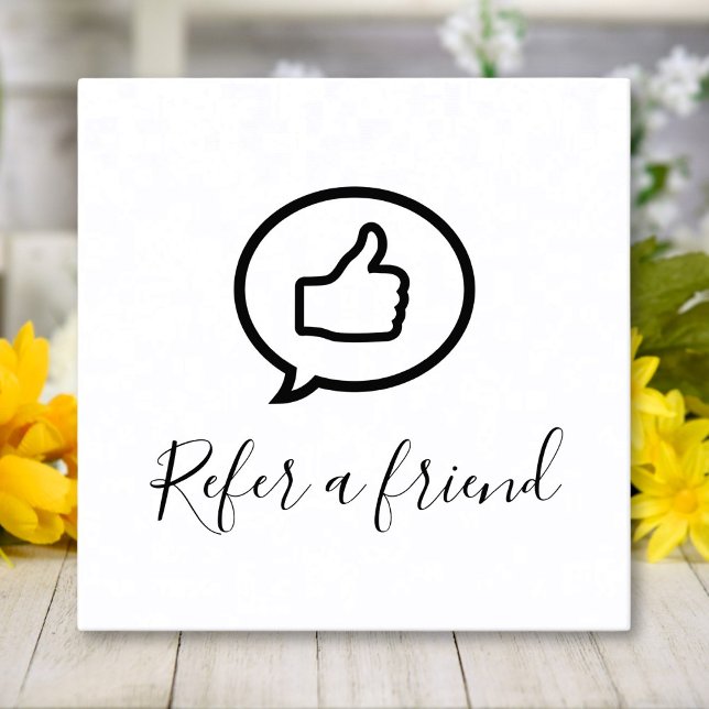 Tarjeta De Recomendación Blanco y negro simple y elegante (Subido por el creador)