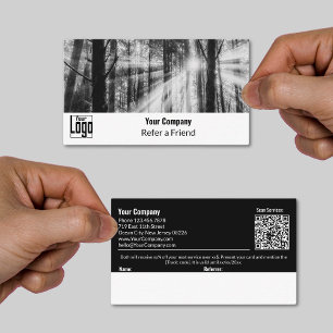 Tarjeta De Recomendación Compañía de imágenes clásicas de Personalizado bla