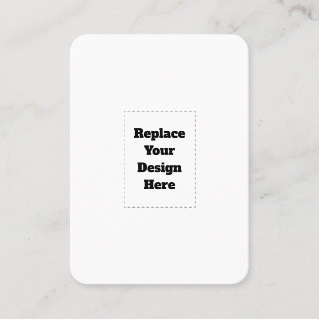 Tarjeta De Recomendación Crea tu propio blanco  (Anverso)