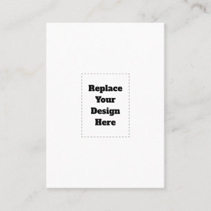 Tarjeta De Recomendación Crea tu propio blanco 