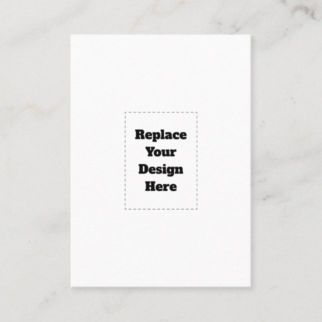 Tarjeta De Recomendación Crea tu propio blanco  (Anverso)