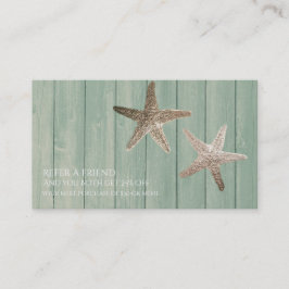 Tarjeta de Recomendación de Amigo de Golden Starfi