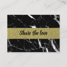 Elegante oro de mármol negro