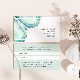 Tarjeta De Recomendación Geode de Seaglass