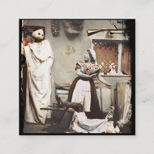 Tarjeta De Recomendación Ghosty Jack-o-lantern Film (Anverso)