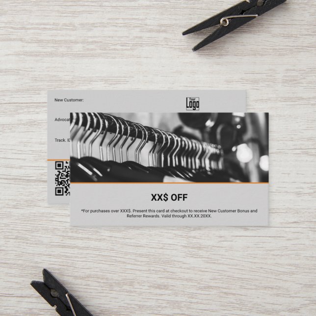 Tarjeta De Recomendación Imagen de personalizado Nueva recompensa de defens (Anverso/Reverso In Situ)