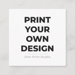 Tarjeta De Recomendación Imprimir tu propio diseño personalizado   Imprimie
