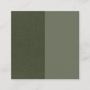 Tarjeta De Recomendación Moss Green Split Texral Referral Card - Personaliz