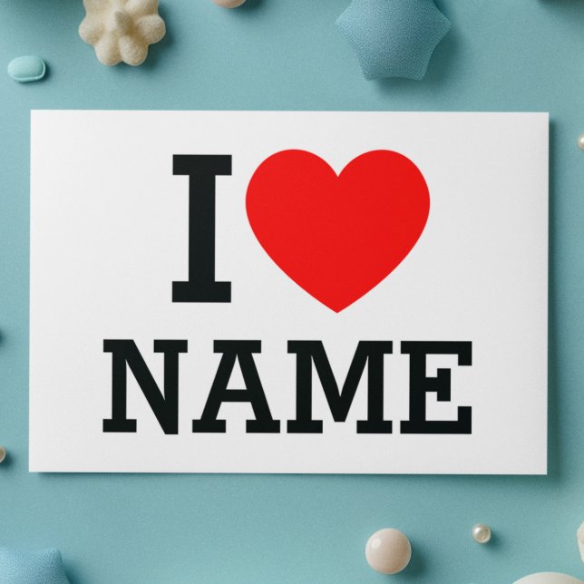 Tarjeta De Recomendación Nombre del corazón (Subido por el creador)