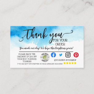 Tarjeta De Recomendación Oferta profesional Gracias insertar seguimiento de