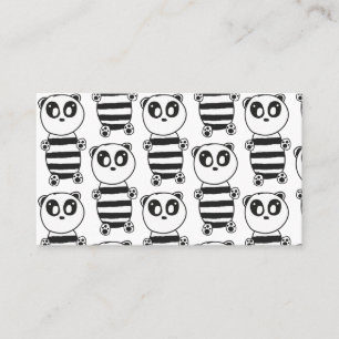 Tarjeta De Recomendación Panda Kids