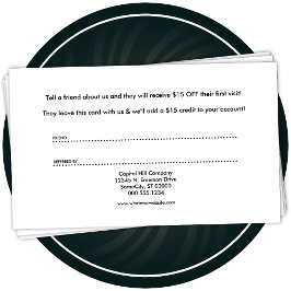 Tarjeta De Recomendación referencias.
