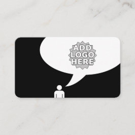 Tarjeta De Recomendación refiera una burbuja cómica del amigo