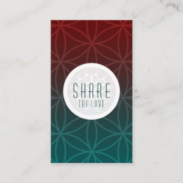 Tarjeta De Recomendación remitir una simetría de amigos