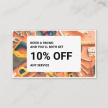Tarjeta de recomendación: Servicios de Handyman