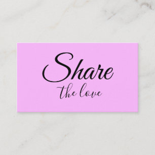 Tarjeta De Recomendación SIMPLE MINIMAL agregue su dirección de nombre para