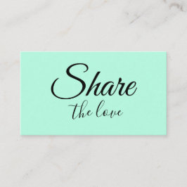 Tarjeta De Recomendación SIMPLE MINIMAL agregue su dirección de nombre para