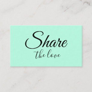 Tarjeta De Recomendación SIMPLE MINIMAL agregue su dirección de nombre para